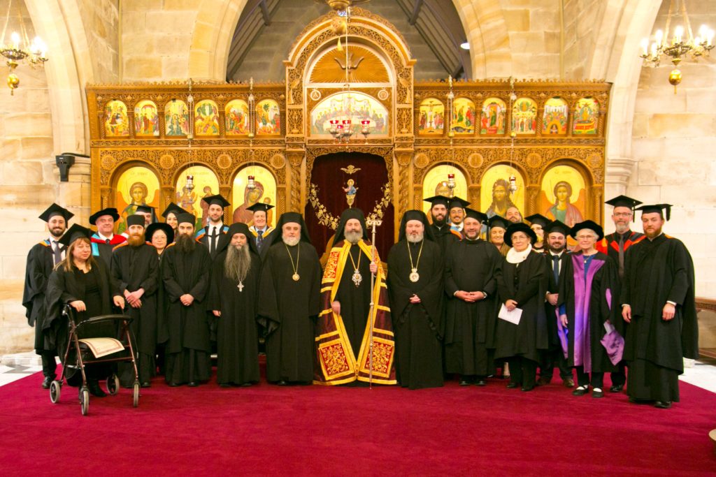 Τελετή Αποφοιτήσεως σπουδαστών της Θεολογικής Σχολής του Σύδνεϋ