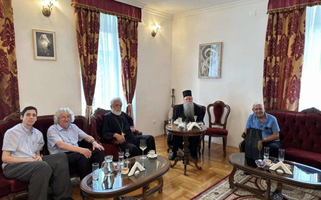 Састанак Митрополита Јоаникија са предсједником Удружења “Морача-Розафа” из Скадра