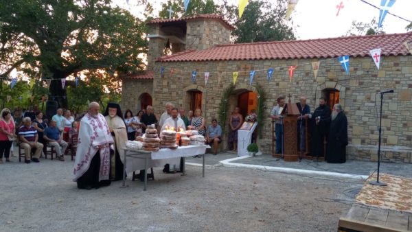 Η Εορτή της Κοίμησης της Αγίας Άννης στον Γέροντα – Ερέτριας
