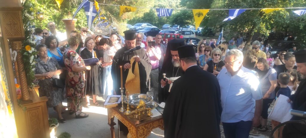 Θυρανοίξια Ιερού Ναού Αγίου Παϊσίου στην κοινότητα Χατζή Μεσσηνίας