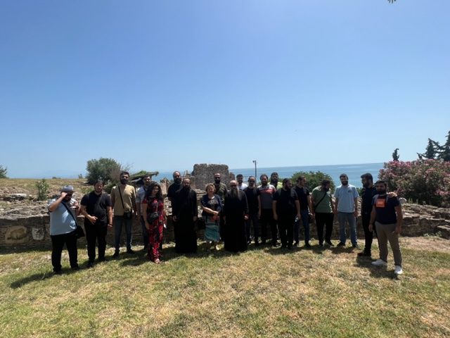 Φοιτητές από την Θεολογική Σχολή Balamand Λιβάνου στην Ιερά Μητρόπολη Κίτρους, Κατερίνης και Πλαταμώνος