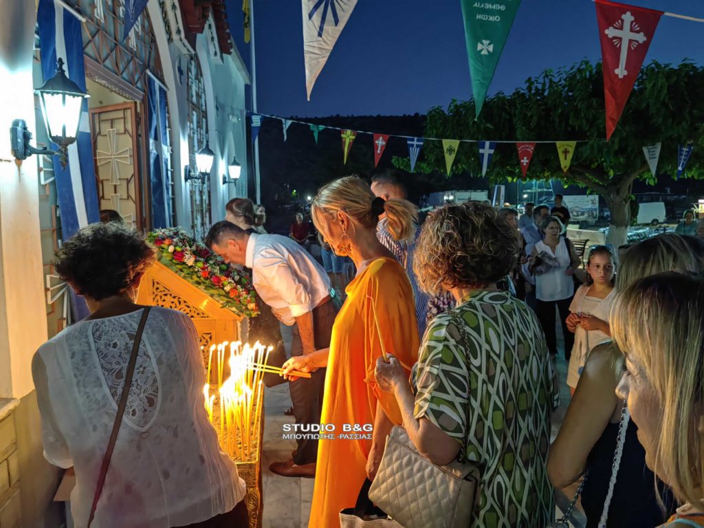 Αρχιερατικός εσπερινός για τον Προφήτη Ηλία στο Βιβάρι Αργολίδας (ΦΩΤΟ/ΒΙΝΤΕΟ)
