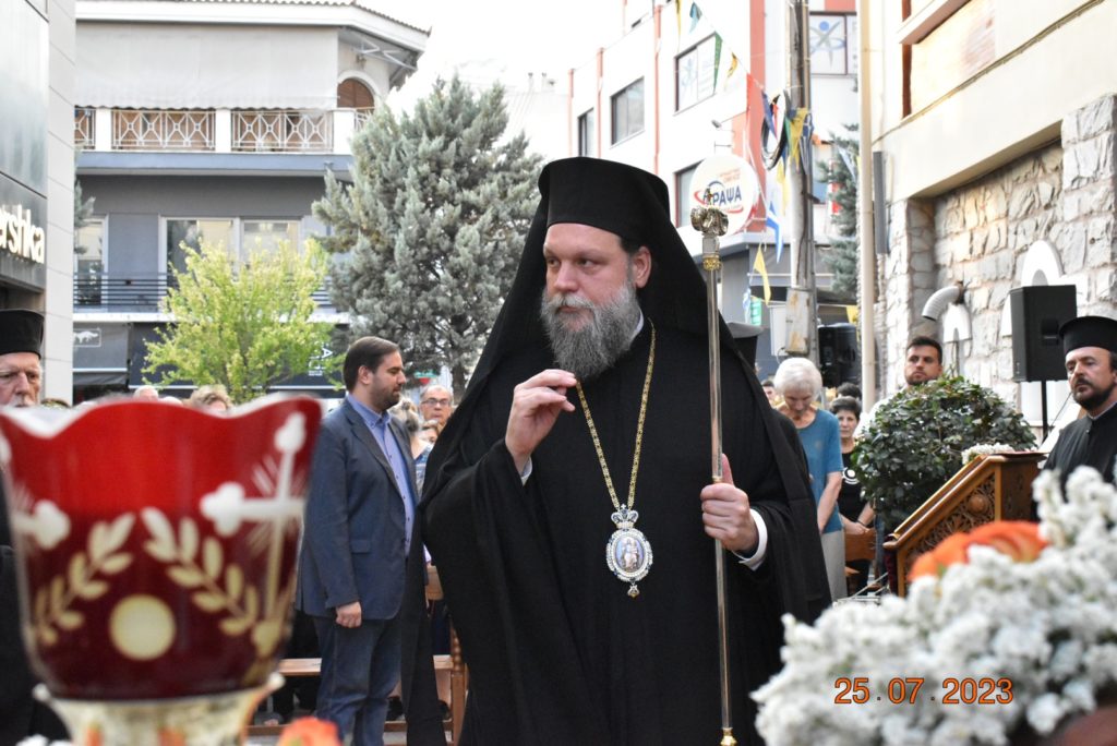 Πανηγυρικός Εσπερινός Αγίας Παρασκευής στη Ν. Ιωνία (ΦΩΤΟ)