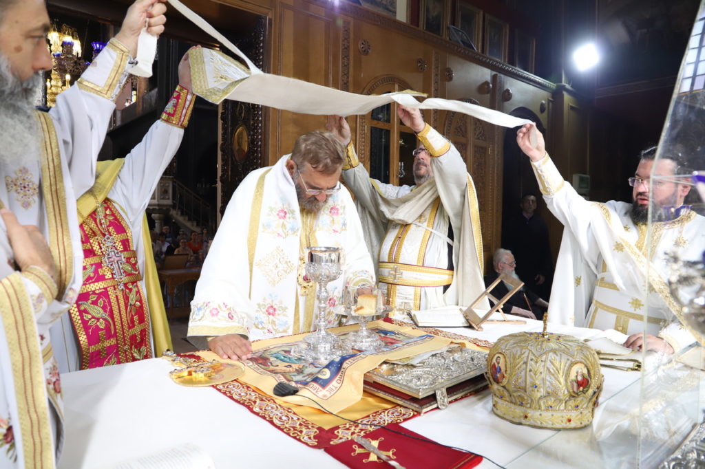 Ο Μητροπολίτης Κρήνης στον πανηγυρίζοντα Ι.Ν. Προφήτη Ηλία Παγκρατίου