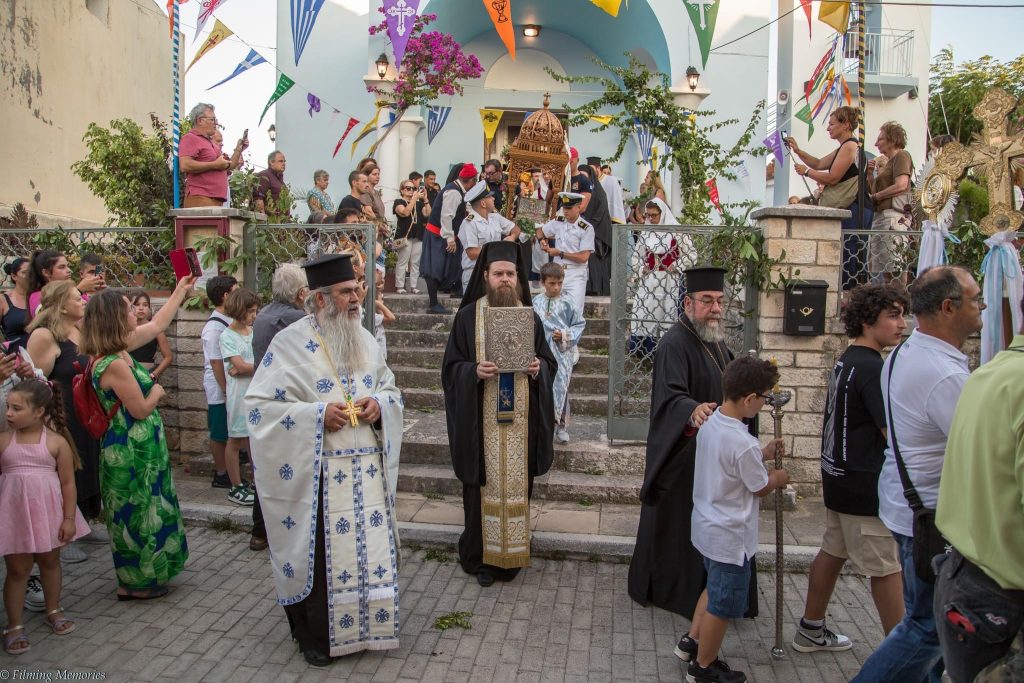 Η εορτή της μετακομιδής των Ιερών Λειψάνων των Αγίων Ραφαήλ, Νικολάου και Ειρήνης στην Ιθάκη