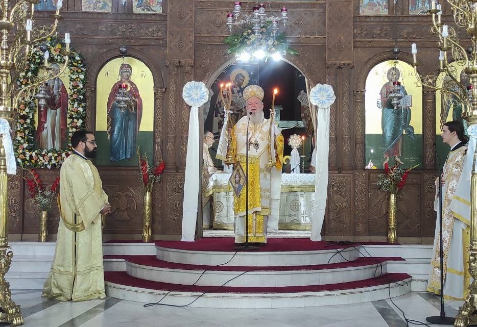Η εορτή της Αγίας Μαρίνας στην Ιερά Μητρόπολη Χαλκίδος