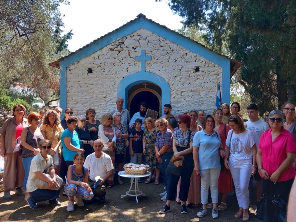 Κατάπλους της Ενορία Ωρεών στην Αργυρόνησο