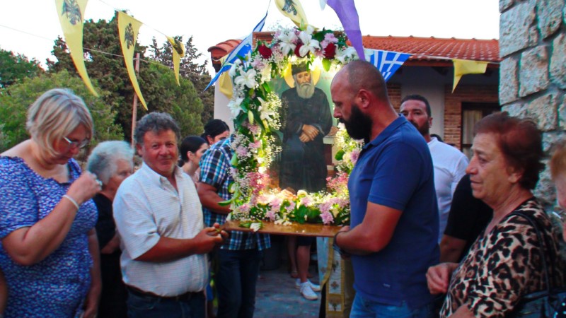Πανηγύρισε το εξωκκλήσι του Αγίου Παϊσίου στην Κάλυμνο