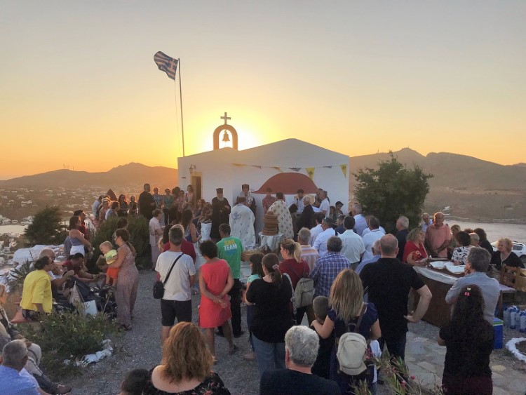 Ο εορτασμός του Προφήτη Ηλία στο Κάστρο της Λέρου