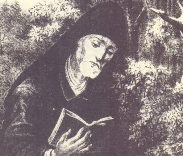 Άγιος Θεόφιλος ο διά Χριστόν σαλός, Πώς έδιωξε την αθυμία από τον Ιεροδιάκονο