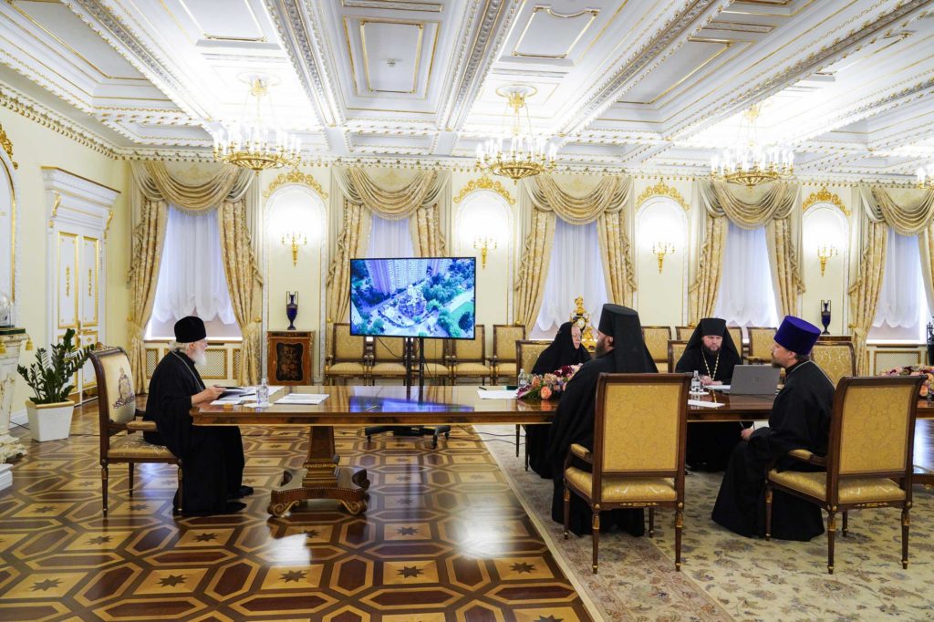 Cовещание по Программе строительства православных храмов в г. Москве