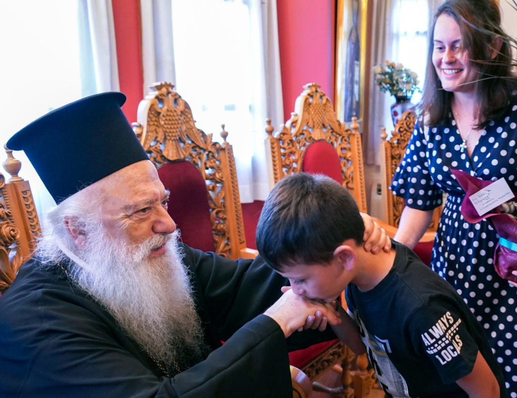 Φωτορεπορτάζ από τα ονομαστήρια του Βεροίας Παντελεήμονα