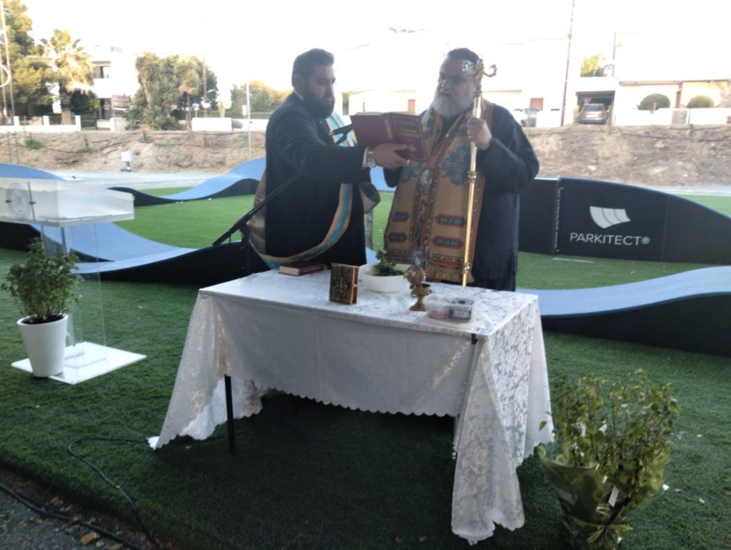 Ο Ταμασού Ησαϊας τέλεσε τα εγκαίνια πίστας ποδηλάτων στο Δήμο Λακατάμειας