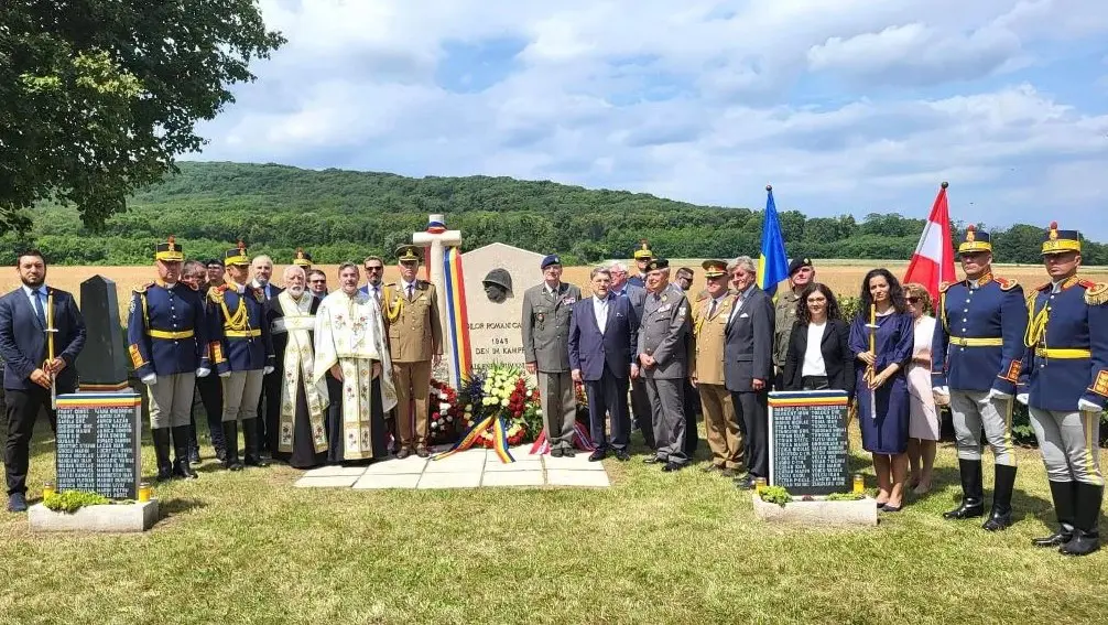 Austria: Eroii români din Al Doilea Război Mondial au fost pomeniți la cimitirul din Sommerein