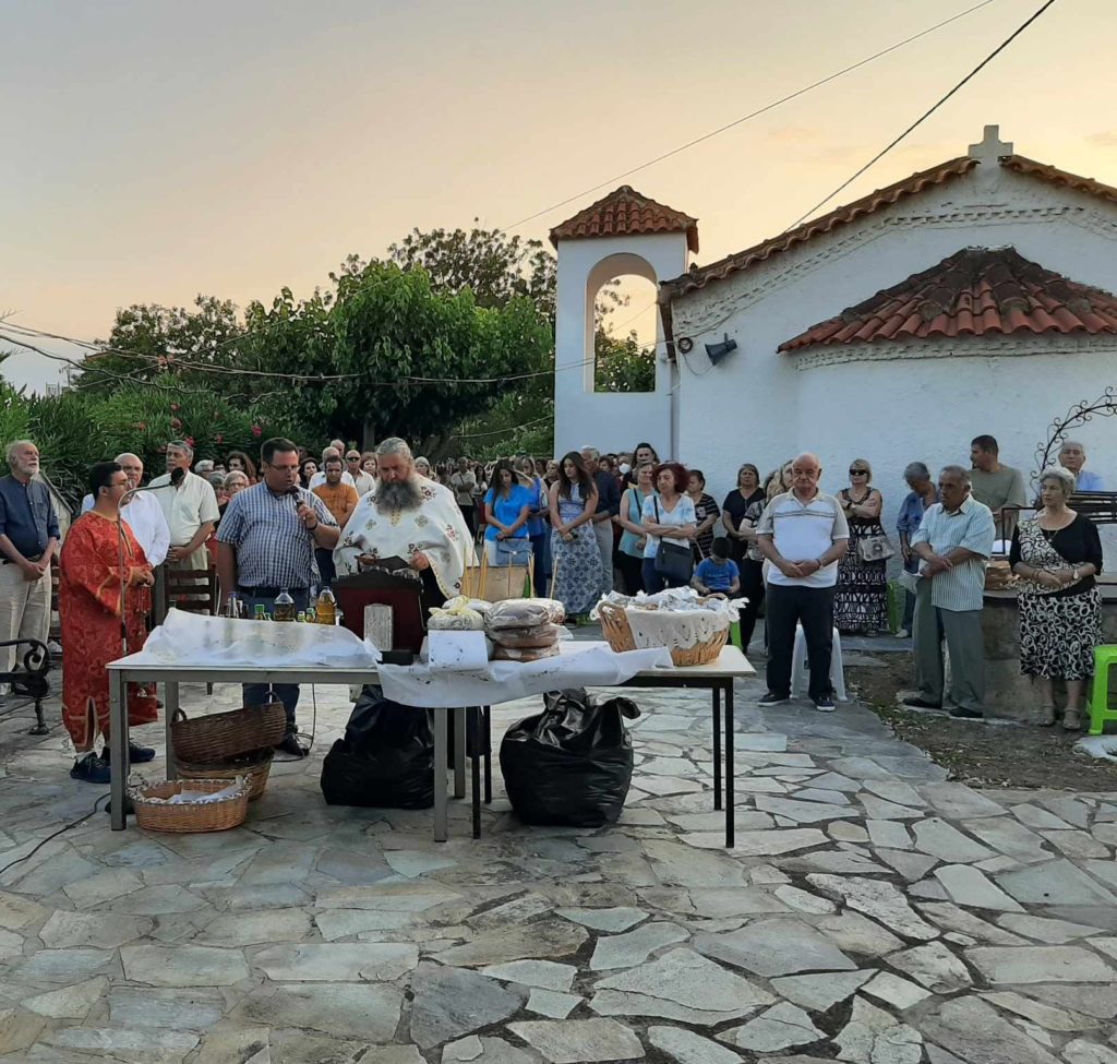 Πανηγυρικός Εσπερινός των Αγίων Αναργύρων στην Αμάρυνθο