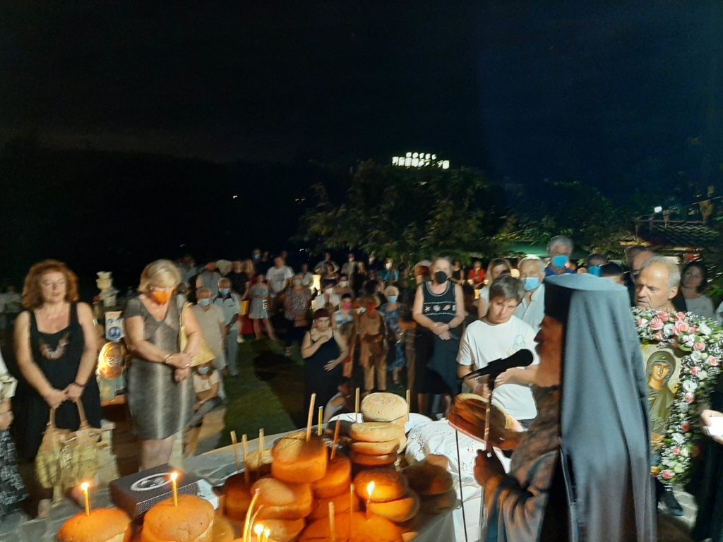 Πανηγυρικός Εσπερινός Αγίας Παρασκευής στην Ερέτρια