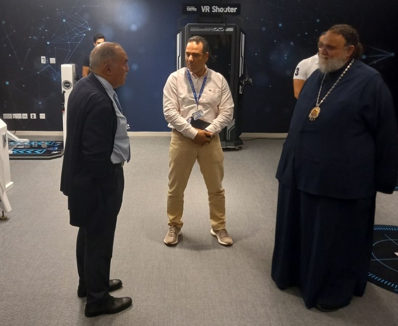 Συνάντηση Μητροπολίτη Ταμασού με τον Πρόεδρο του Κυπριακού Οργανισμού Αθλητισμού