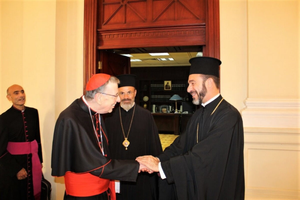 Ευχαριστήρια Επιστολή του Καρδινάλιου Kurt Koch στον Πατριάρχη Αλεξανδρείας