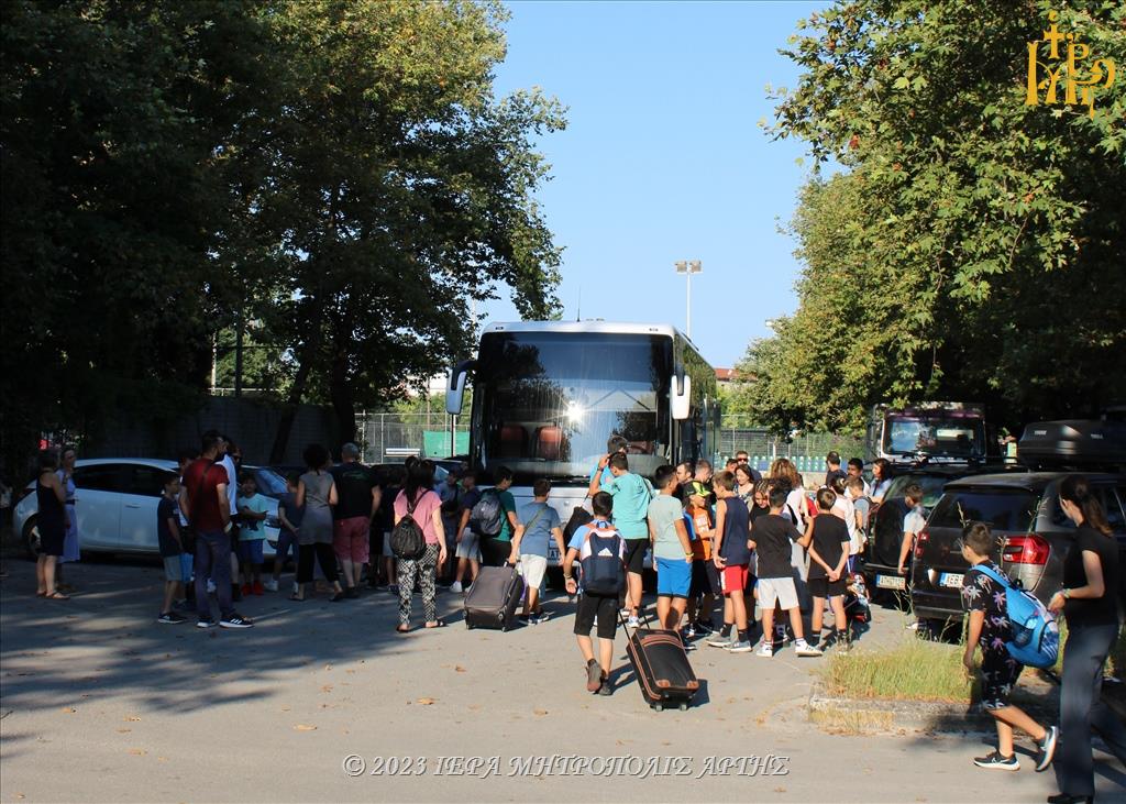 Έναρξη Α΄ κατασκηνωτικής περιόδου στην Μητρόπολη Άρτης