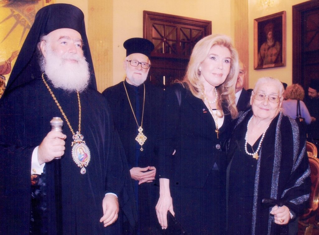 Επιμνημόσυνη δέηση του Πατριάρχη Αλεξανδρείας για την Μαριάννα Βαρδινογιάννη