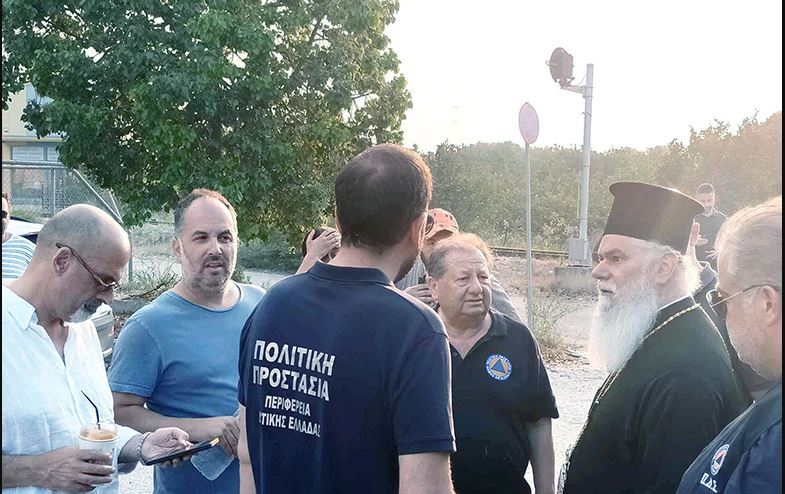 Ο Καλαβρύτων Ιερώνυμος στην πυρόπληκτη Αιγιαλεία και στα 2 μοναστήρια που κινδύνευσαν