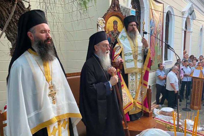 Българска църковна делегация уважи празника на св. Козма и Дамян в Коринт