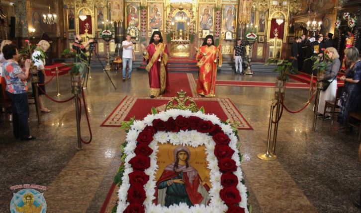 Велика вечерня в катедралния храм “Св. вмчца Неделя”