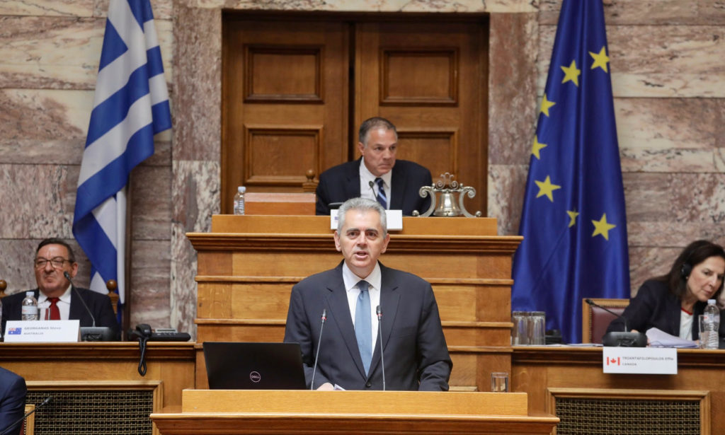 Μάξιμος Χαρακόπουλος: Κομβικός ο ρόλος της ομογένειας στην υπεράσπιση των εθνικών δικαίων