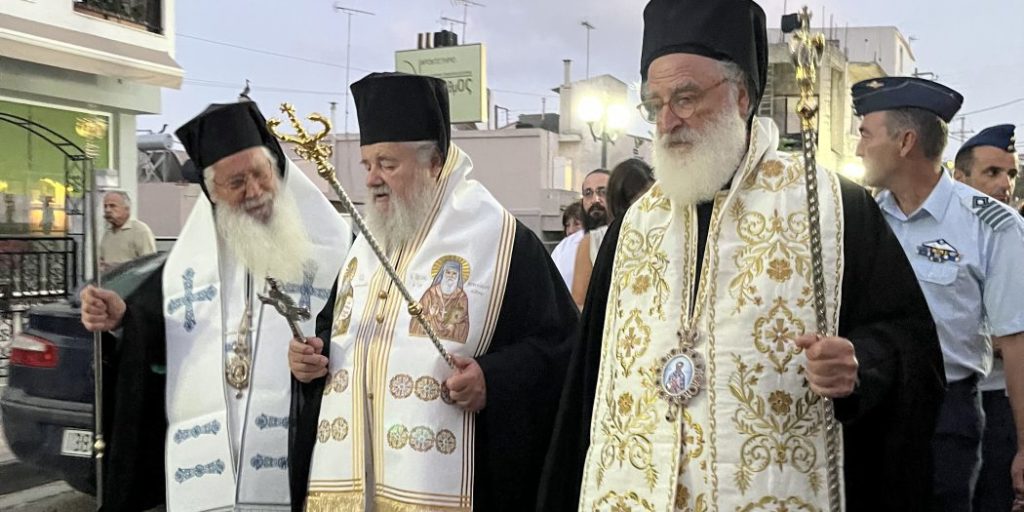 Ο Κυδωνίας Δαμασκηνός στην εορτή του Αγίου Ανδρέα στο Αρκαλοχώρι