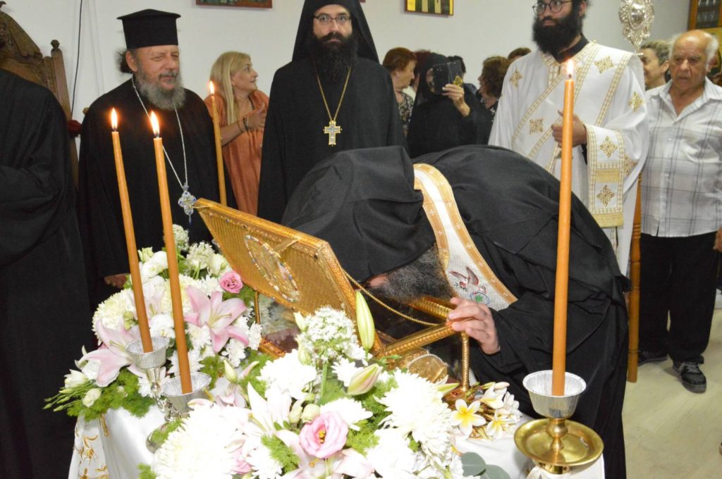 Λεμεσός: Συνεχίζεται το προσκύνημα του ιερού λειψάνου της Αγίας Ελένης στη Μονή Γάτων