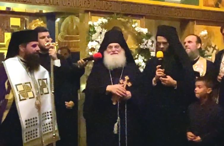 Κλουζ: Η ομιλία του Γέροντα Εφραίμ κατά την υποδοχή του Τιμίου Σταυρού στην Εκκλησία των Φοιτητών