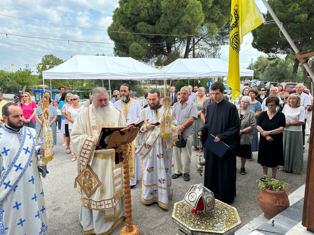 Εγκαίνια ιερού Παρεκκλησίου Αγίων Ιωάννου του Θεολόγου και Προφήτου Ηλιού Σμίλα Επανομής
