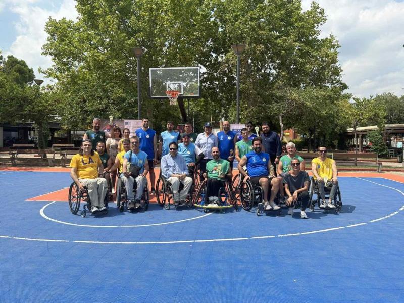 Με την υποστήριξη της Ι. Μ. Ιλίου το 3on3 streetball με αμαξίδιο στα Άνω Λιόσια