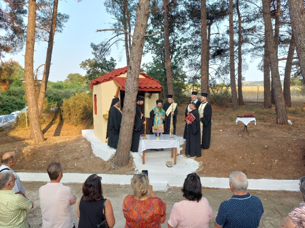 Θυρανοίξια του Ιερού Παρεκκλησίου Αγίου Παϊσίου Μέστης