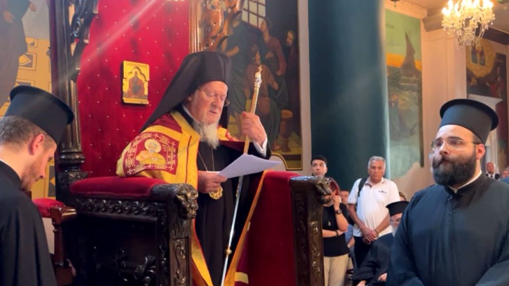 Οικουμενικός Πατριάρχης: Κωνσταντινούπολη και Κύπρος καταβάλουν κοινούς αγώνες για να διατηρήσουν ανόθευτη την εκκλησιολογία