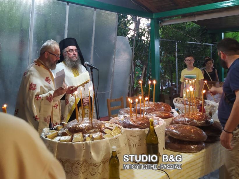 Η εορτή της Κοίμησης της Αγίας Άννας στο Τημένιο Άργους