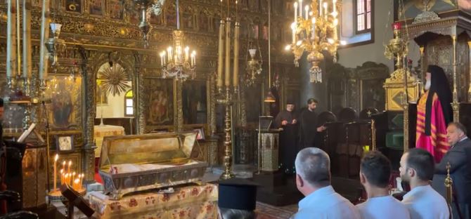 Η εορτή της Αγίας Ευφημίας στον Πάνσεπτο Πατριαρχικό Ναό στο Φανάρι (ΒΙΝΤΕΟ)
