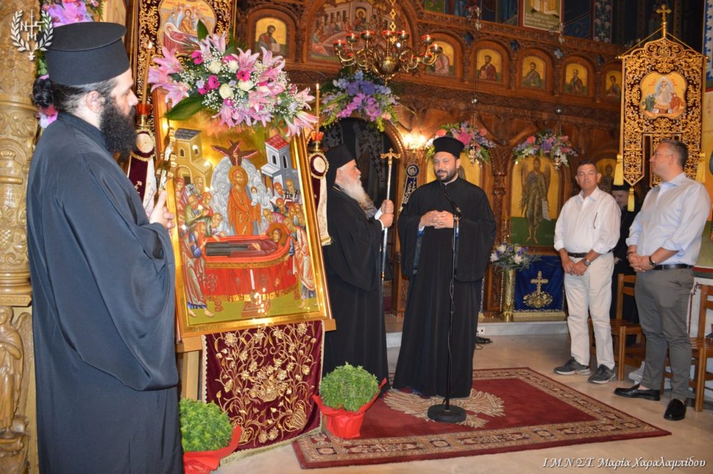 Αρχιερατικός Εσπερινός στον Ιερό Ναό Κοιμήσεως της Θεοτόκου Ωραιοκάστρου