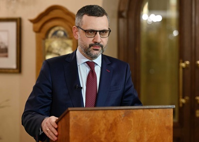 Патриаршее поздравление председателю Синодального отдела по взаимоотношениям Церкви с обществом и СМИ В.Р. Легойде с 50-летием со дня рождения