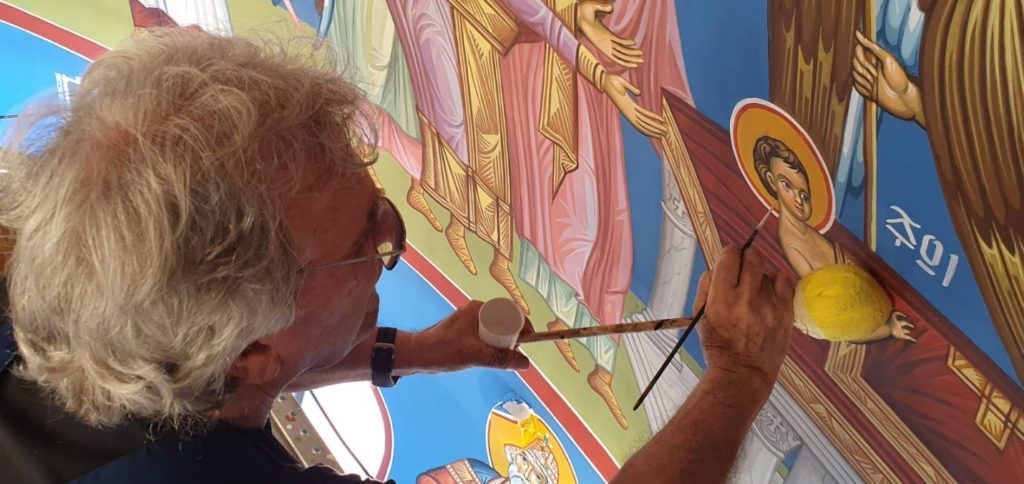 Κορέα: Η Αγιογράφηση του Ναού της Κοιμήσεως της Θεοτόκου σε 20 ημέρες