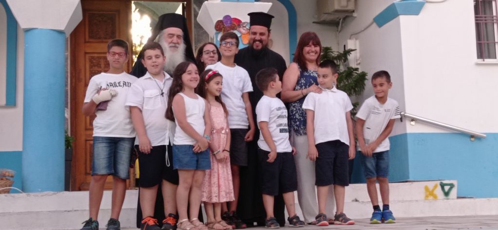 Πρώτη Παράκληση της Θεοτόκου και λήξη Κοινωνικών Φροντιστηρίων στην Άμπελο