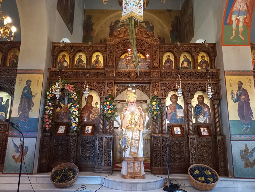 Εορτασμός Μεταμορφώσεως του Σωτήρος στη Μητρόπολη Κορίνθου