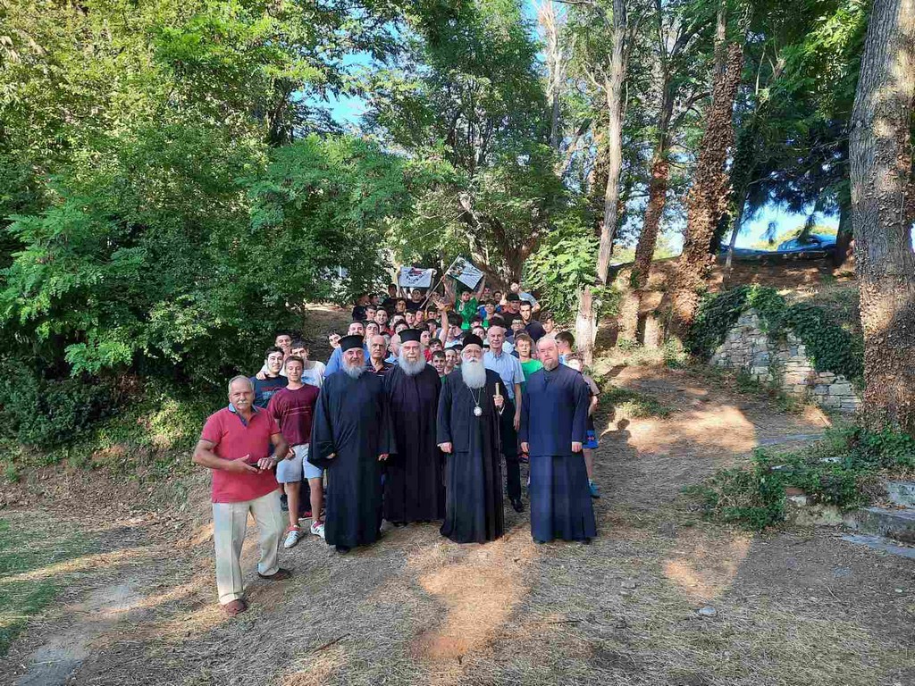 Στην Κατασκήνωση της Πανελλήνιας Ένωσης Γονέων «Χριστιανική Αγωγή» Πορταριάς ο Μητροπολίτης Δημητριάδος Ιγνάτιος