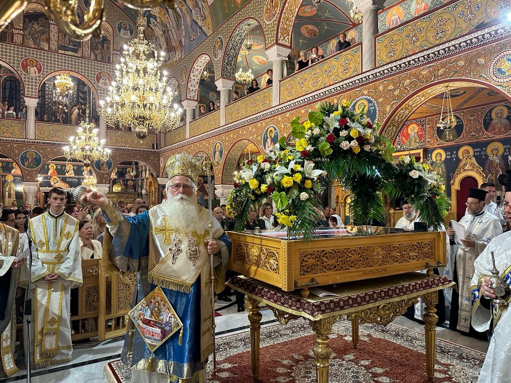 Δημητριάδος Ιγνάτιος: «Στο πρόσωπο της Παναγίας τιμούμε κάθε γυναίκα»