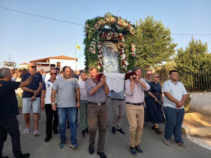 Το οδοιπορικό της Παναγίας Φανερωμένης Χιλιομοδίου (ΦΩΤΟ)