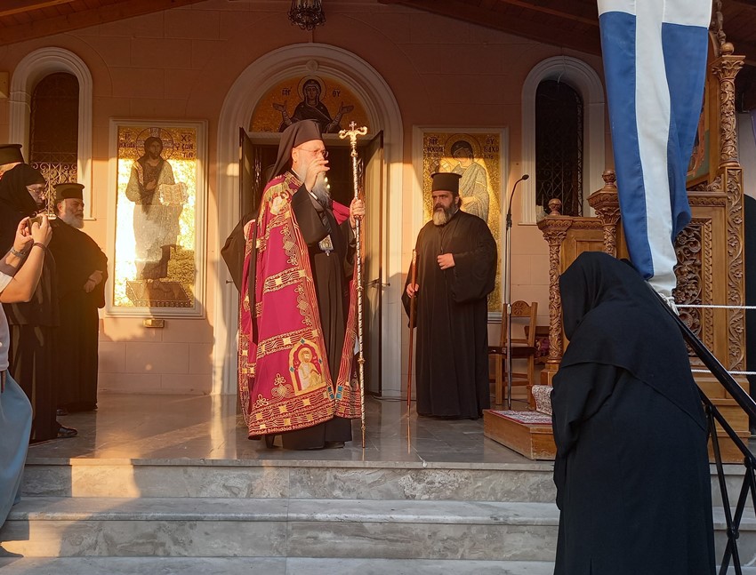 Η εορτή της Παναγίας “Φανερωμένης” στην Μητρόπολη Κορίνθου