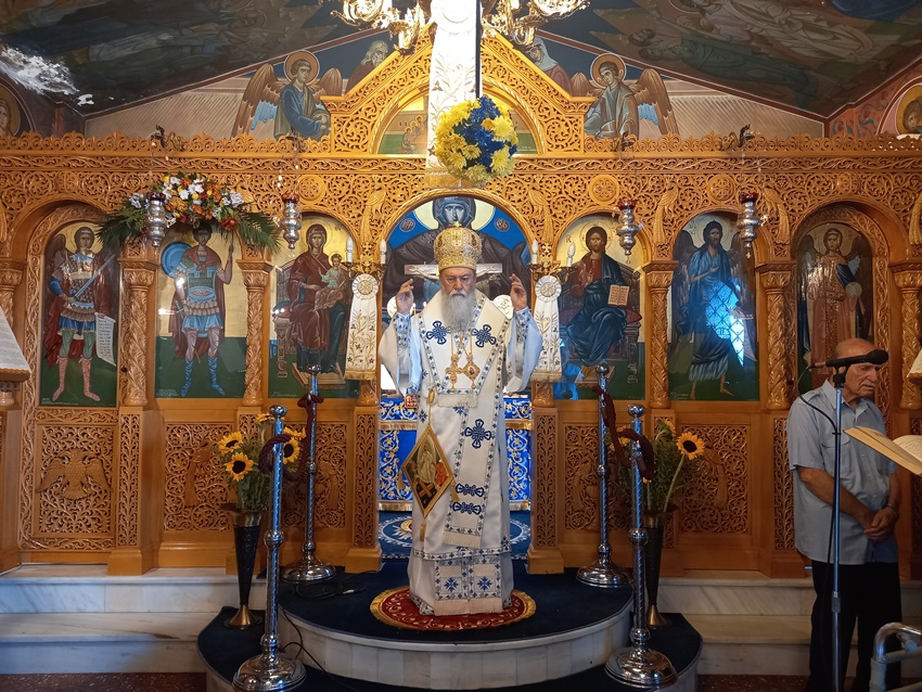 Η μνήμη του Αγίου Φανουρίου στον ομώνυμο Προσκυνηματικό Ναό στο Λουτράκι