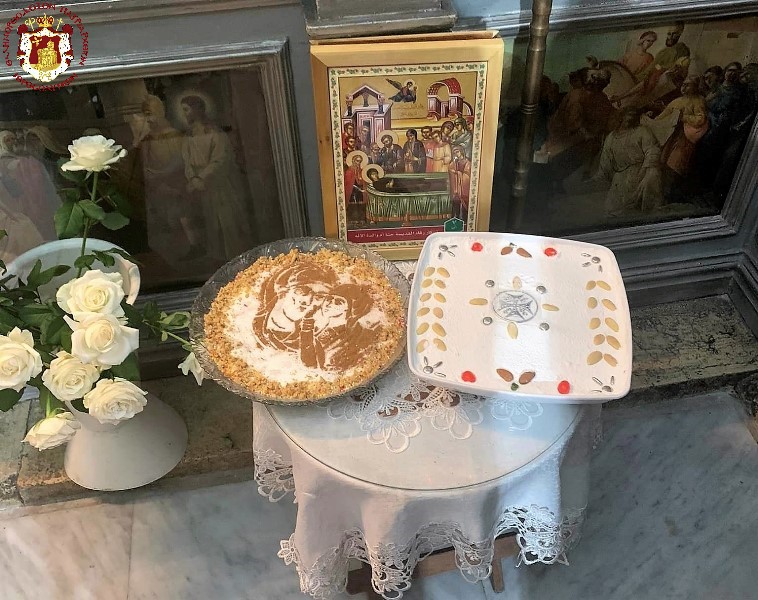 Η εορτή Κοιμήσεως της Αγίας Άννας στο Πατριαρχείο Ιεροσολύμων