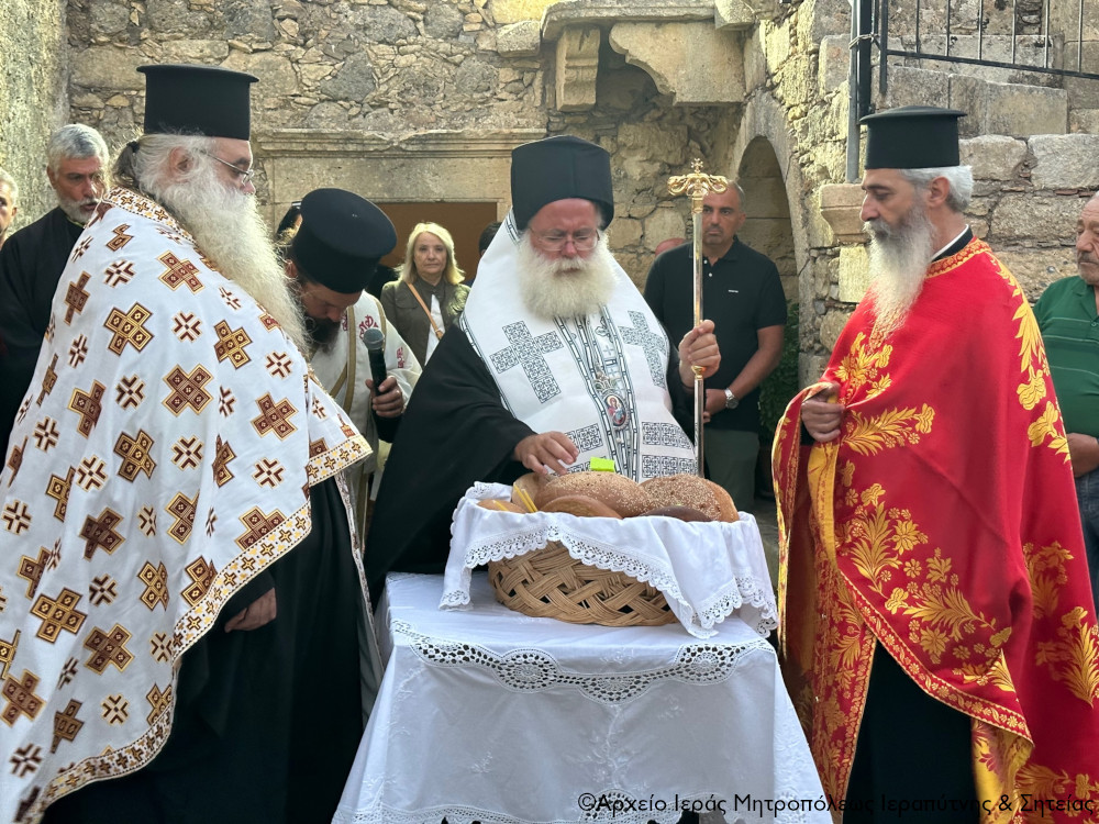 Στη Μονή Παναγίας Βρυωμένου Μεσελέρων ο Ιεραπύτνης Κύριλλος