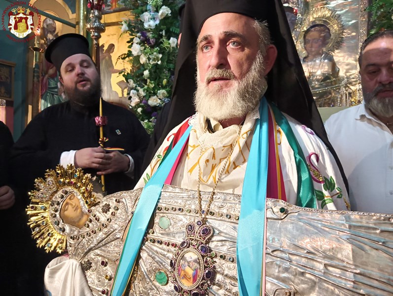 Η κάθοδος της Εικόνος της Θεοτόκου στη Γεσθημανή (ΒΙΝΤΕΟ – ΦΩΤΟ)